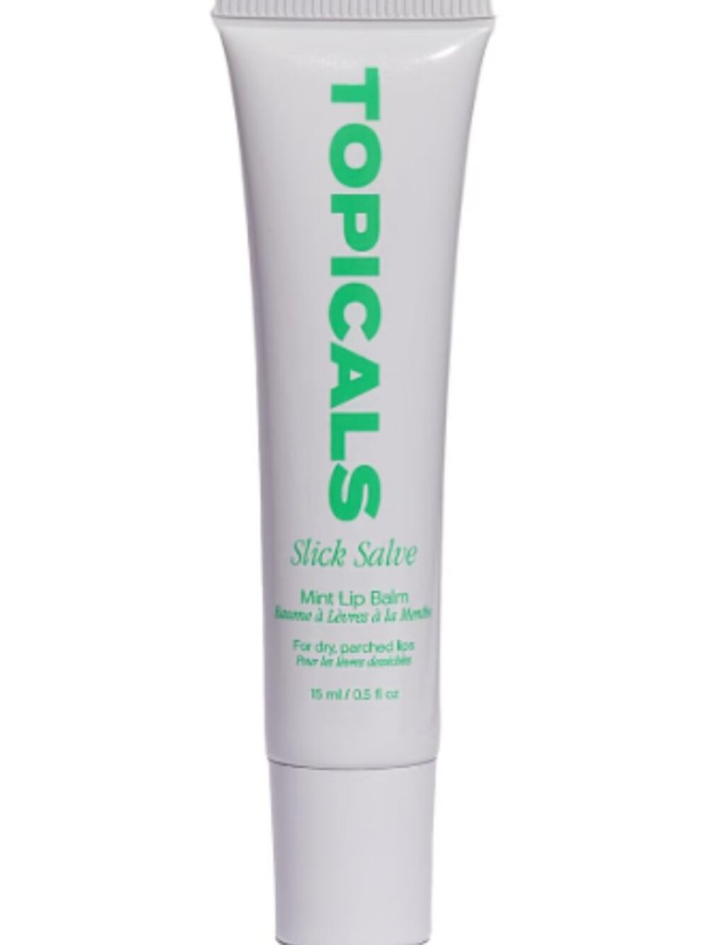 Topicals Slick Salve Mint Hydrating Lip Balm 15ml New